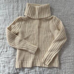 Banana Republic Wool Blend Sweater Turtleneck Womens XS Gently Used